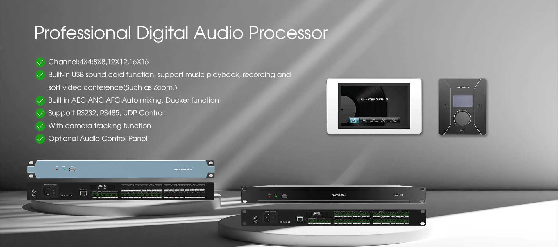 Kína digitális audio processzorgyár