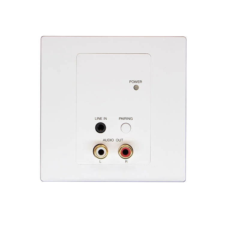 2CH RCA Bluetooth Dante audio panel