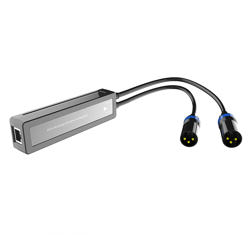 Dante 2 CH analóg kimeneti adapter interfész